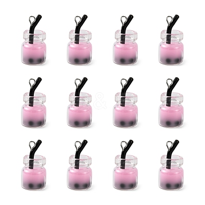 Glass Bottle Pendants X-CRES-S359-01D-1