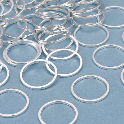 Brass Linking Rings KK-Y003-03F-S-1