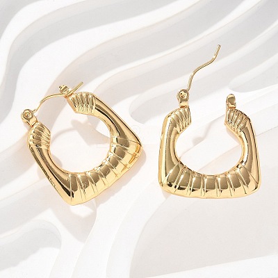 304 Stainless Steel Hoop Earrings for Women EJEW-L296-048G-1