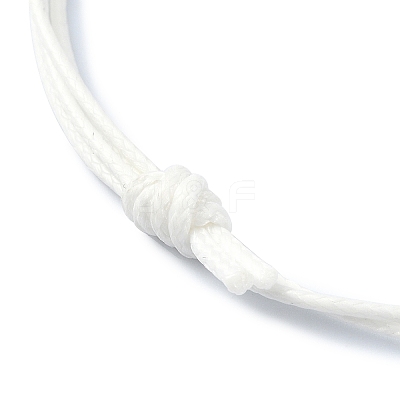 Adjustable Eco-Friendly Korean Waxed Polyester Cord Bracelet Making AJEW-JB01195-04-1