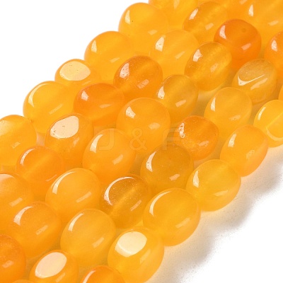 Natural Topaz Jade Beads Strands G-P497-01D-03A-1