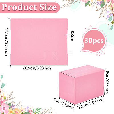 Cardboard Paper Packaging Boxes CON-WH0089-203A-1