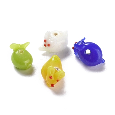 Handmade Lampwork Beads LAMP-F020-14-1