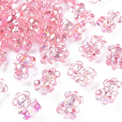Transparent Acrylic Pendants MACR-S373-113-C07-1