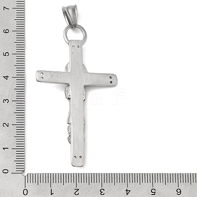 304 Stainless Steel Pendants STAS-D110-41BP-1