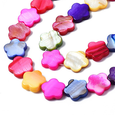 Natural Freshwater Shell Beads Strands SHEL-S278-021-1
