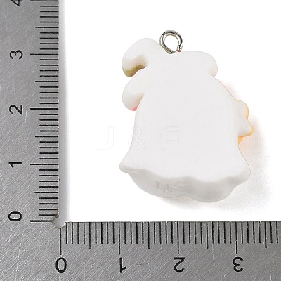 Halloween Theme Resin Pendants LS-RESI-Z040-04P-01-1