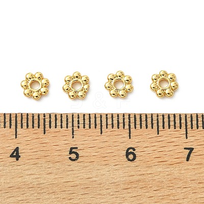 SHEGRACE Brass Spacer Beads XGRQ1H772-332G-1