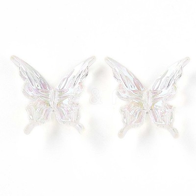 Transparent Acrylic Beads OACR-N137-74A-1