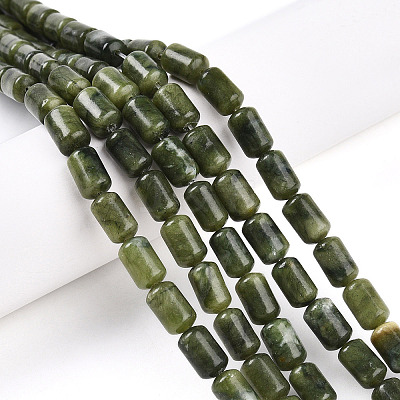 Natural Chinese Jade Beads Strands G-N346-01B-11-1