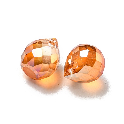 Electroplate Glass Beads EGLA-A041-02-FR01-1
