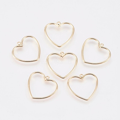 Brass Pendants KK-K230-15G-NF-1