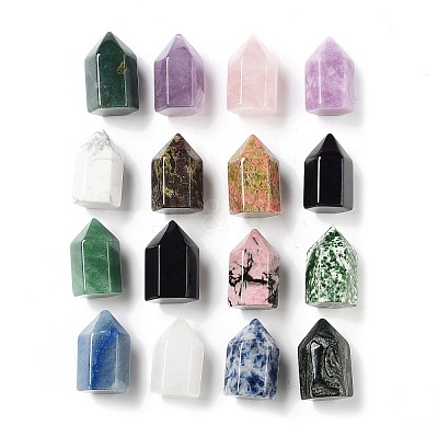 Point Tower Natural Gemstone Home Display Decoration G-Q016-02-1