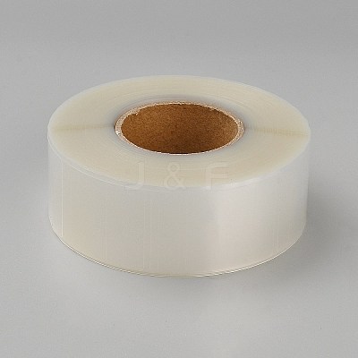 Rectangle PVC Self-Adhesive Barcode Protective Film TOOL-WH0136-135A-1