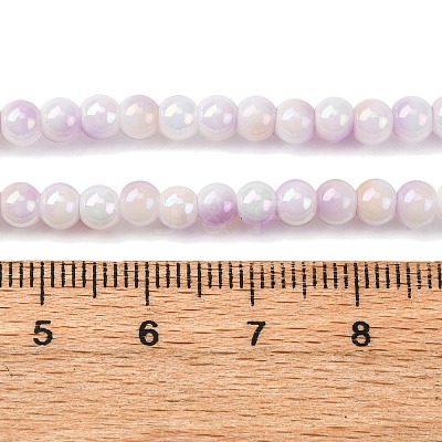 Glass Beads Strands LAMP-R020-04F-1