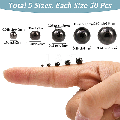250Pcs 5 Styles Rack Plating Brass Spacer Beads KK-PA0001-02B-1
