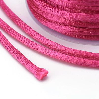 Nylon Satin Rattail Cords NWIR-L006-2mm-33-1