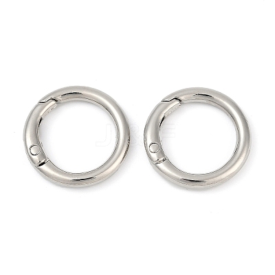 Alloy Spring Gate Clasps FIND-H012-05P-1