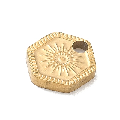 304 Stainless Steel Charms SA-CBA2714-01B-G-1