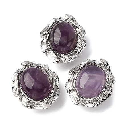 Natural Amethyst Oval Multi-Strand Links G-G207-02P-08-1