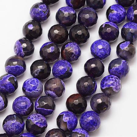 Natural Fire Crackle Agate Bead Strands G-K166-06F-10mm-03-1