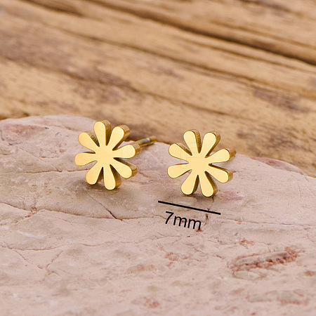 304 Stainless Steel Stud Earrings WG9FC02-11-1