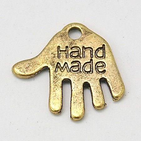 Tibetan Style Alloy Charms K095I031-1