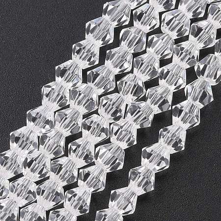 Transparent Glass Beads Strands EGLA-A039-T2mm-D13-1