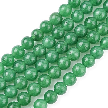 Natural Jade Bead Strands G-R165-8mm-14-1