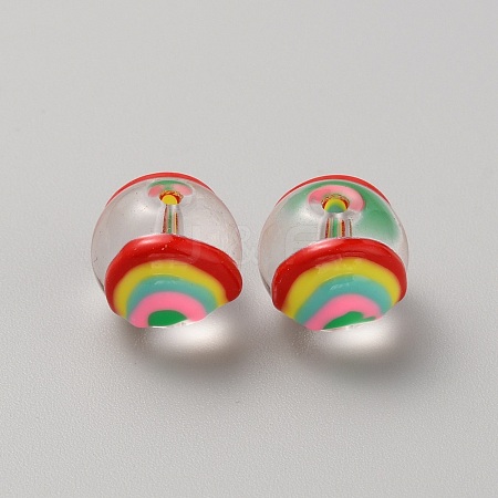 Transparent Glass Beads LS-GGLA-WH0035-05L-1