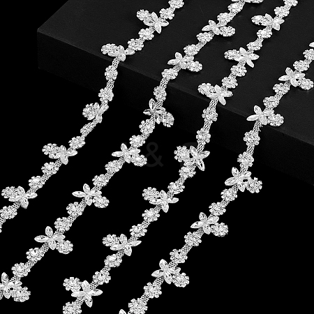 1 Yard Brass Rhinestone Cup Chains CHC-PH0001-25-1