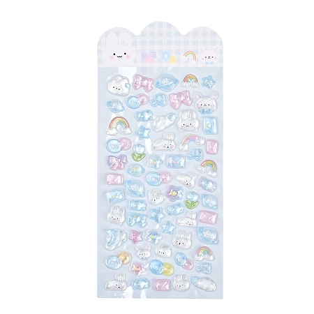 PET 3D Puffy Stickers STIC-NH0001-01D-1