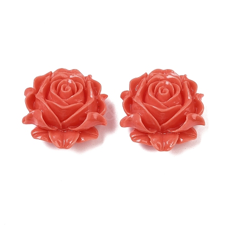 Dyed Synthetic Coral Carved Beads CORA-Z001-01C-1
