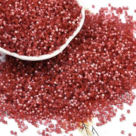 Imitation Cat Eyes Glass Seed Beads X-SEED-H003-03Q-1