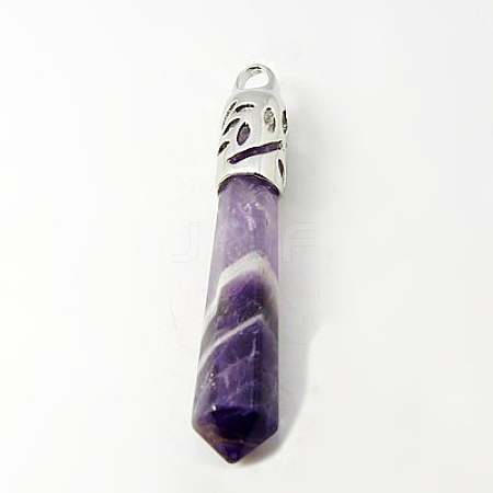 Gemstone Big Pendants G-Q559-4P-1