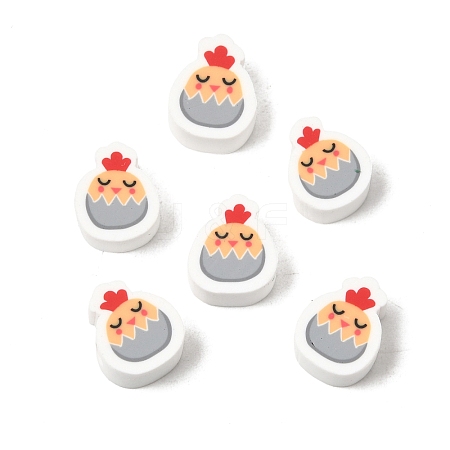 Easter Handmade Polymer Clay Beads CLAY-A006-01F-1