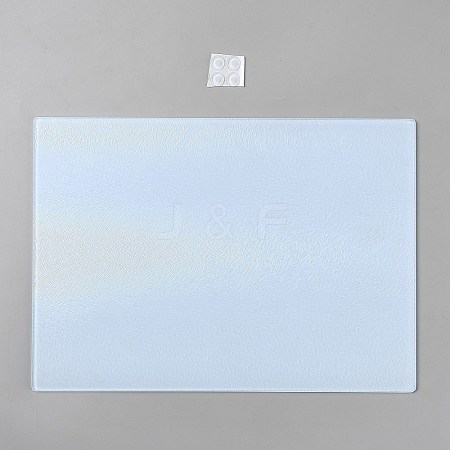 Heat Transfer Tempered Glass Cutting Board AJEW-WH0270-424-1