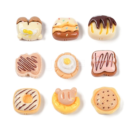 Opaque Resin Imitaion Food Decoden Cabochons CRES-M036-02-1