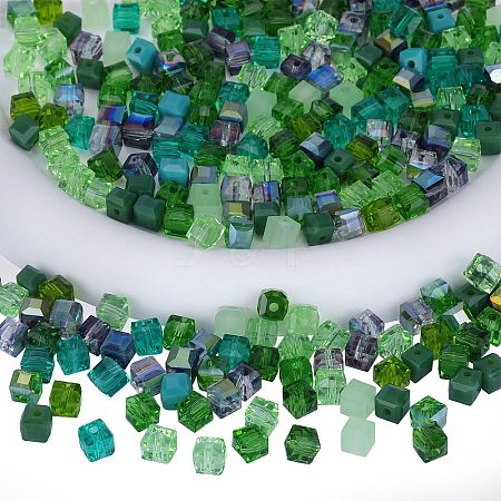 2 Bags Imitation Artificial Crystal Glass Beads GLAA-SZ0001-95C-07-1