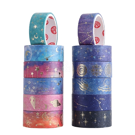 Starry Sky Paper Decorative Tapes PW-WG0ACD5-01-1