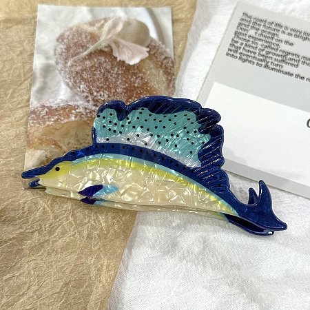 Ocean Themes Acrylic Claw Hair Clips PHAR-P012-A04-1