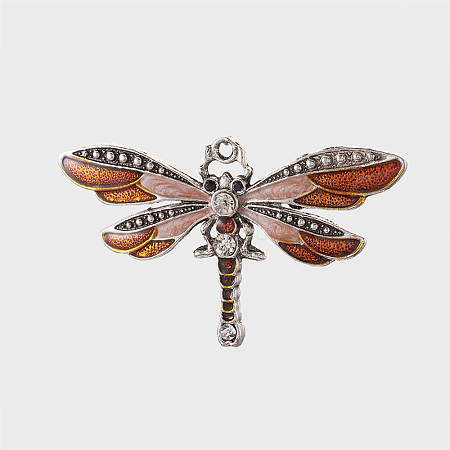 Alloy Enamel Big Pendants ENAM-J028-22AS-1