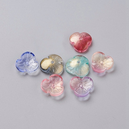 Transparent Glass Beads X-EGLA-L027-A-1