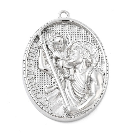 304 Stainless Steel Pendants STAS-Z121-01P-02-1
