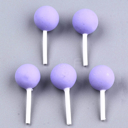 Handmade Polymer Clay 3D Lollipop Embellishments CLAY-T016-82C-1