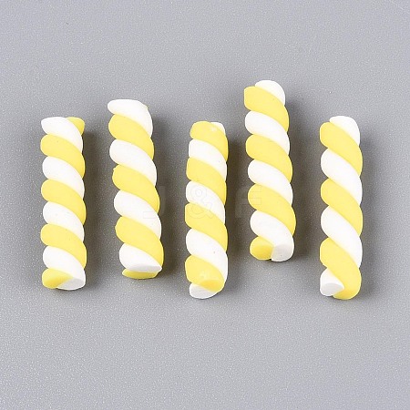 Handmade Polymer Clay Beads CLAY-N012-02H-1
