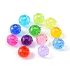 2016Pcs 12 Colors Transparent Acrylic Beads TACR-YW0001-61-3