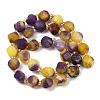 Dyed Natural Jade Beads Strands G-U023-A20-01H-3