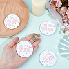 4Pcs It's My Birthday Tinplate Brooches JEWB-CN0001-12A-3