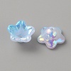 Opaque Acrylic Bead Caps SACR-TAC0007-02A-2